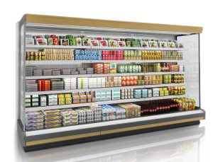 یخچال پرده هوا ایستاده جلوباز